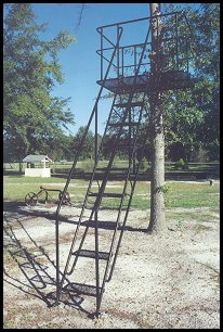 stairway deer stand